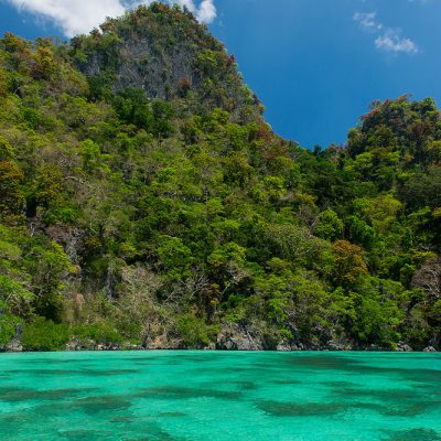 Stunning clear water of the Phillipines