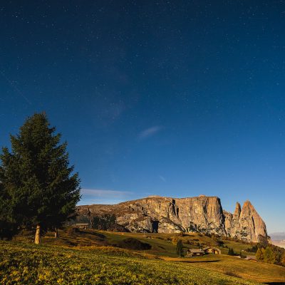 Alpe di Siusi by night