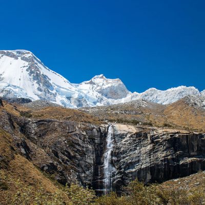 Cordillera Blanc moutain range or Peru