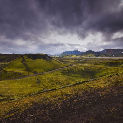 Landmannalaugar in Iceland is home of volcanoes