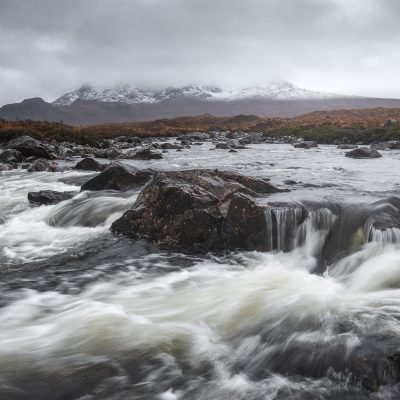 Cullin mountain range on Isle of Skye