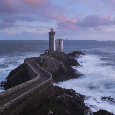 Sunset at Petit Minou Lighthouse - Phare du Petit Minou